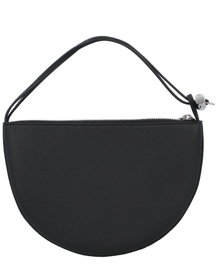 Longchamp Le Roseau Small Leather Clutch