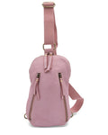 Bolsa Nova Logan Leather Sling Bag