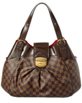 Louis Vuitton Brown Damier Ebene Coated Canvas Damier Ebene Sistina Gm
