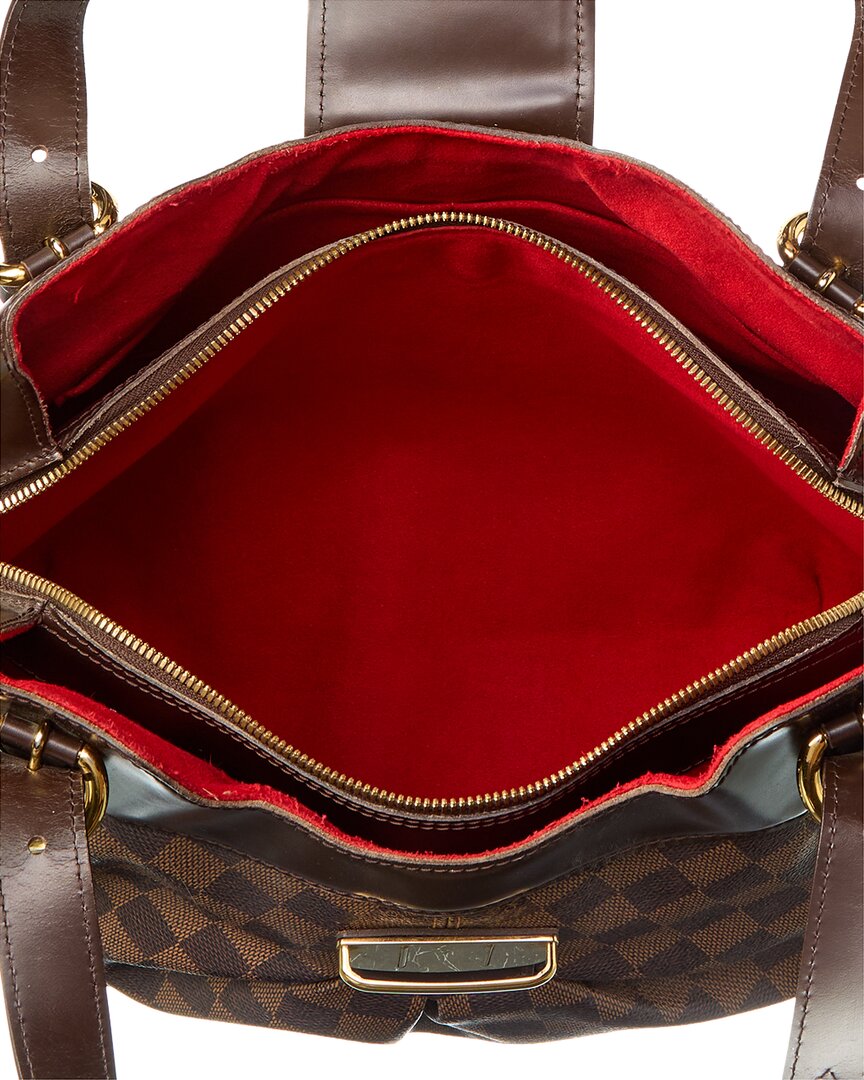 Louis Vuitton Brown Damier Ebene Coated Canvas Damier Ebene Sistina Gm