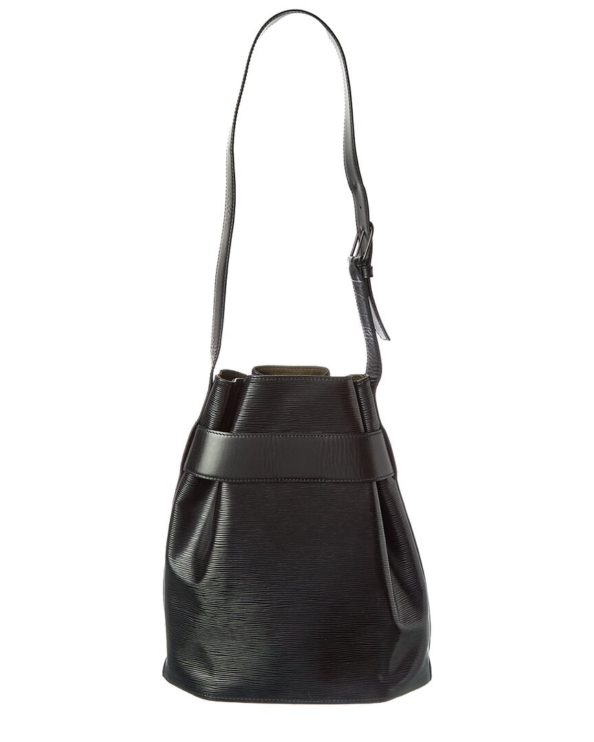 Louis Vuitton Black Epi Leather Sac D'epaule Gm (   )