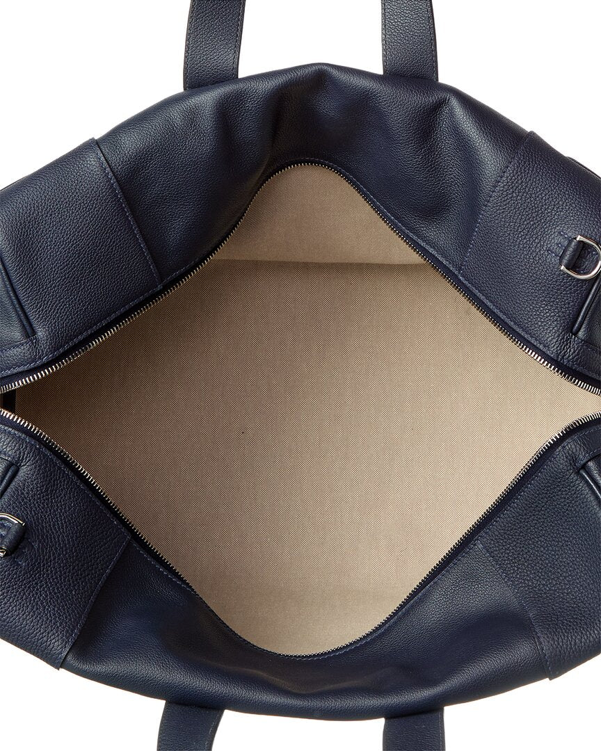 Hermès Bleu Nuit Evergrain Togo Leather Evergrain Togo Open (  Pre-