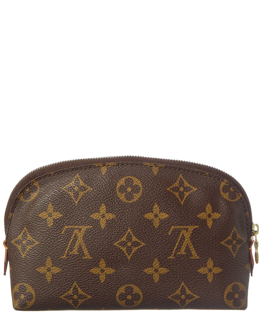 Louis Vuitton Brown Monogram Coated Canvas Cosmetic Pouch (   )