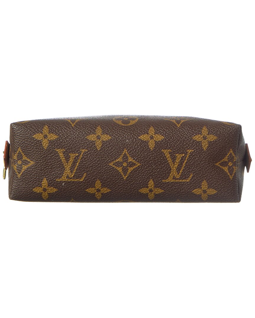 Louis Vuitton Brown Monogram Coated Canvas Cosmetic Pouch (   )