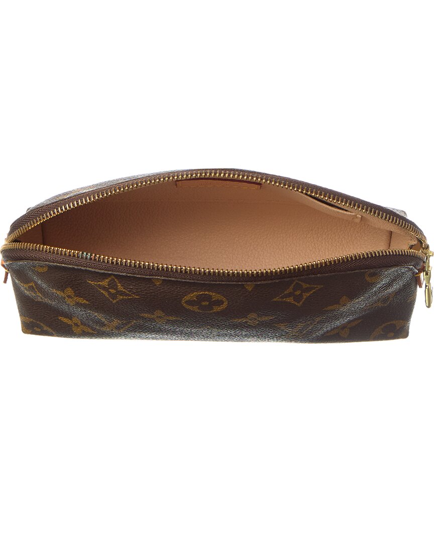 Louis Vuitton Brown Monogram Coated Canvas Cosmetic Pouch (   )