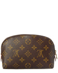 Louis Vuitton Brown Monogram Coated Canvas Cosmetic Pouch (   )