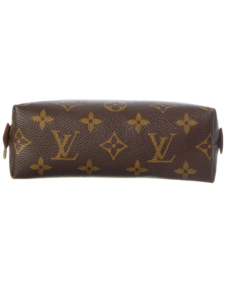 Louis Vuitton Brown Monogram Coated Canvas Cosmetic Pouch (   )