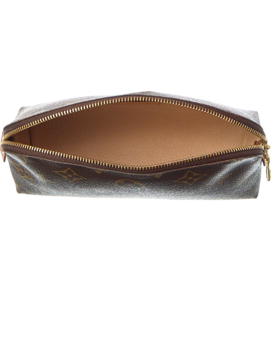 Louis Vuitton Brown Monogram Coated Canvas Cosmetic Pouch (   )