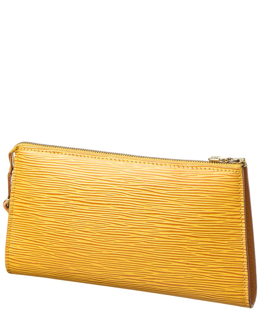 Louis Vuitton Yellow Epi Leather Pochette Accessoires (   )