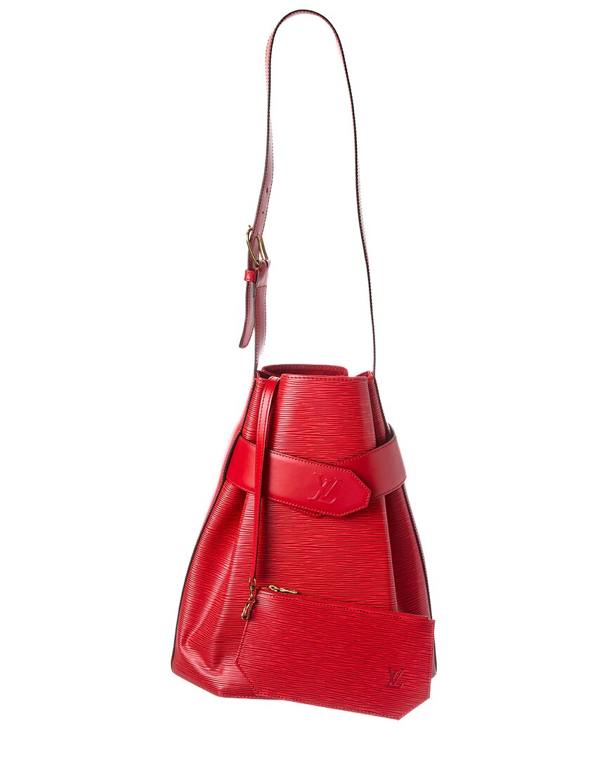 Louis Vuitton Red Epi Leather Sac D'epaule Gm (   )