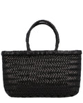 Dragon Diffusion Mini Flat Gora Leather Shoulder Bag