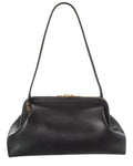 Celine Logo Leather Shoulder Bag