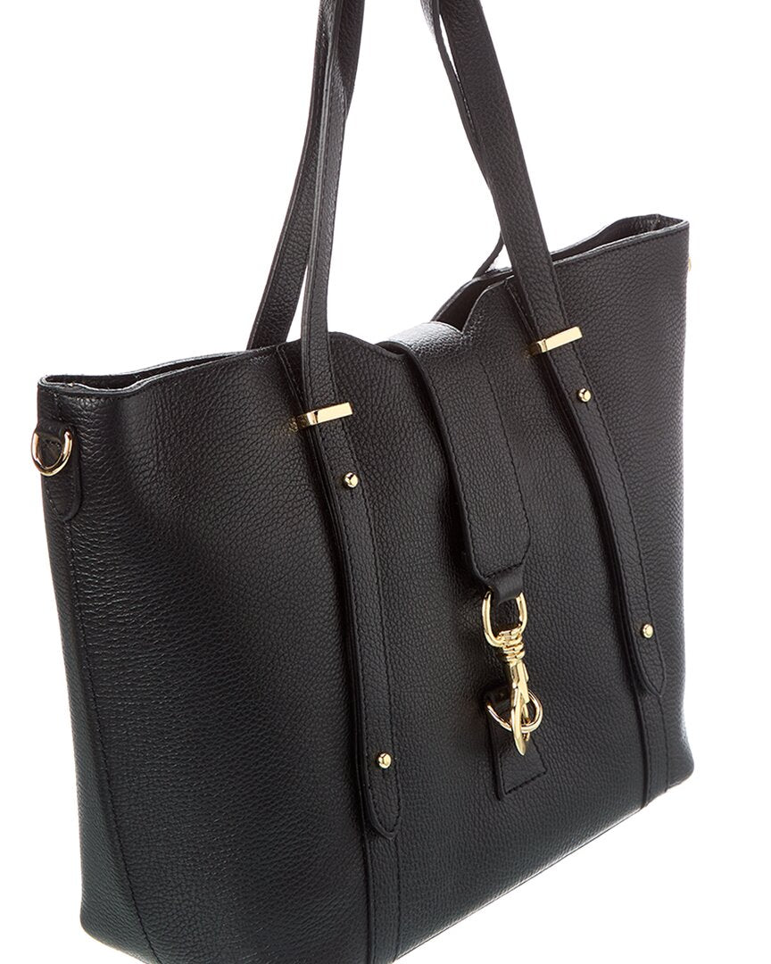 Italian Leather Top Handle Bag
