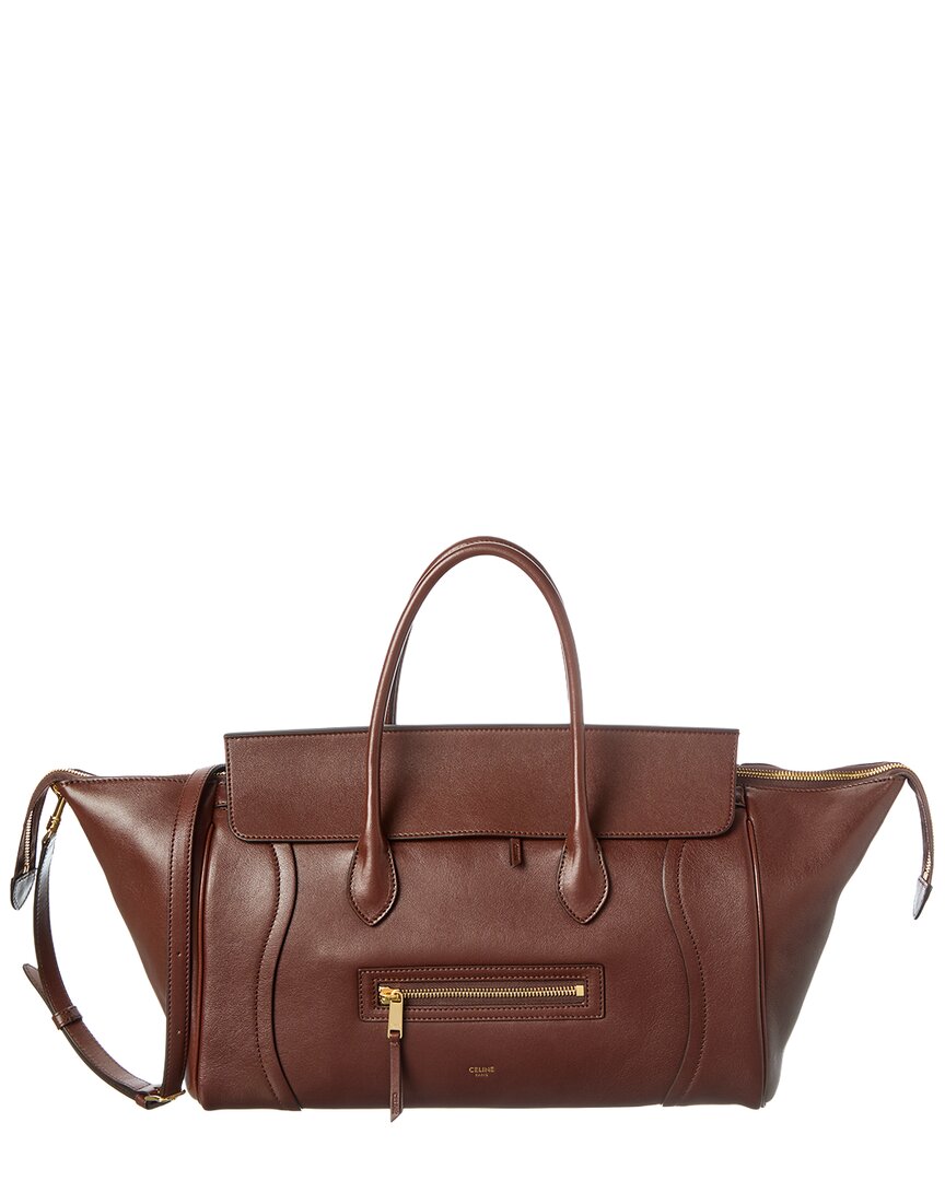 Celine Leather Shoulder Bag