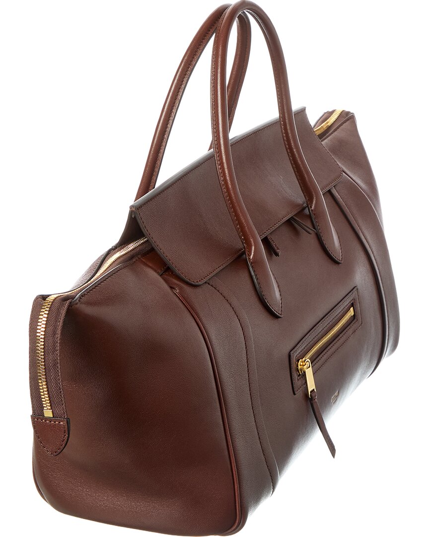 Celine Leather Shoulder Bag