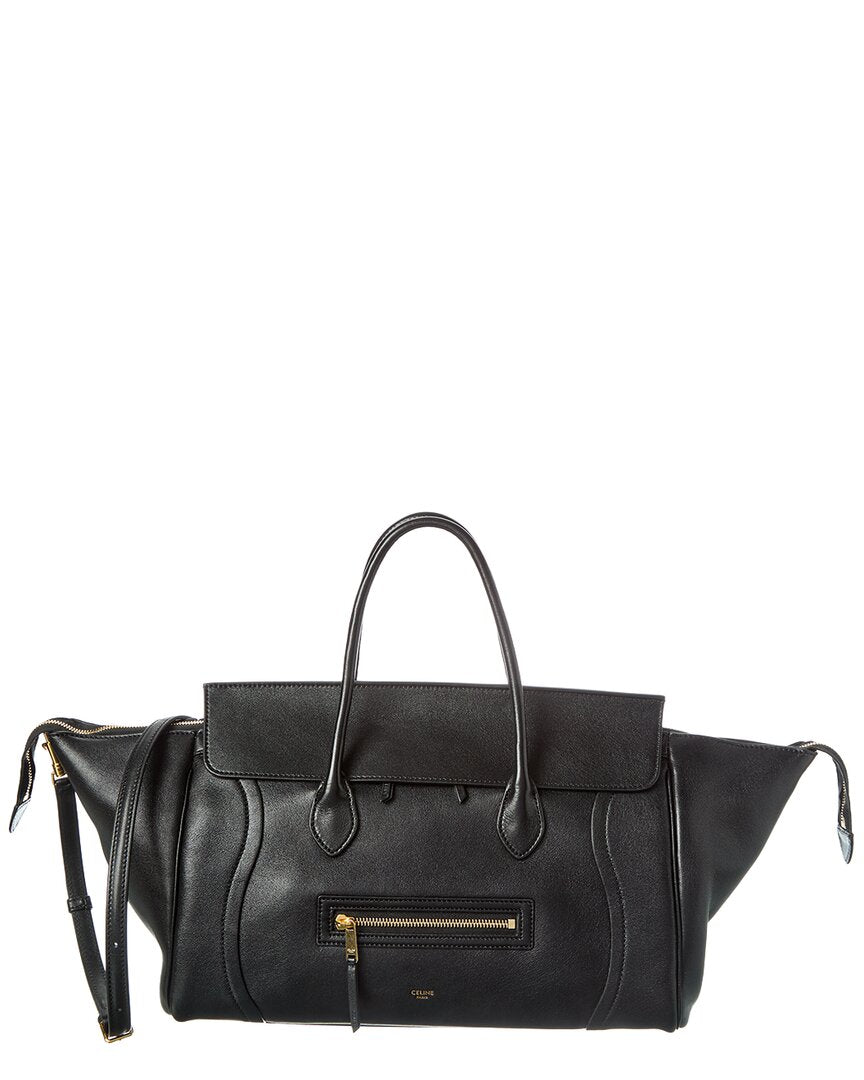 Celine Leather Shoulder Bag