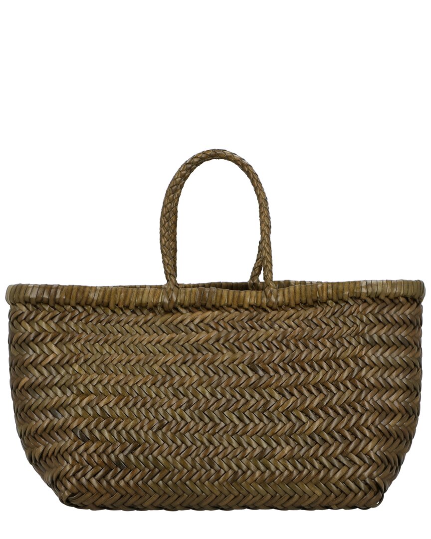 Dragon Diffusion Triple Jump Small Leather Tote