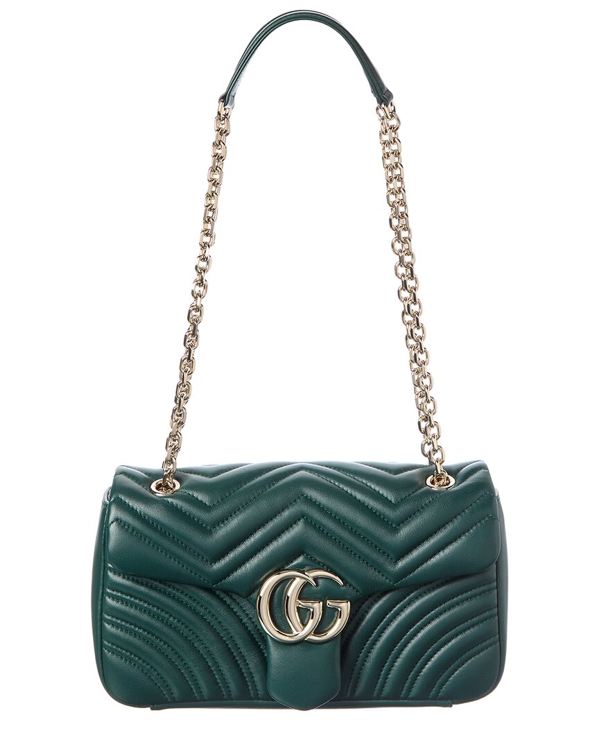 Gucci Gg Marmont Medium Leather Shoulder Bag