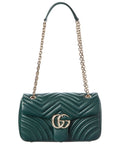 Gucci Gg Marmont Medium Leather Shoulder Bag