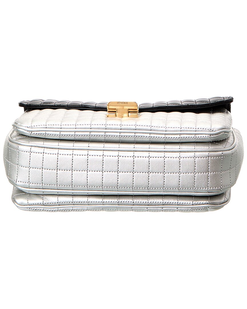 Celine C Medium Quilted Leather Shoulder Bag (Authentic  )