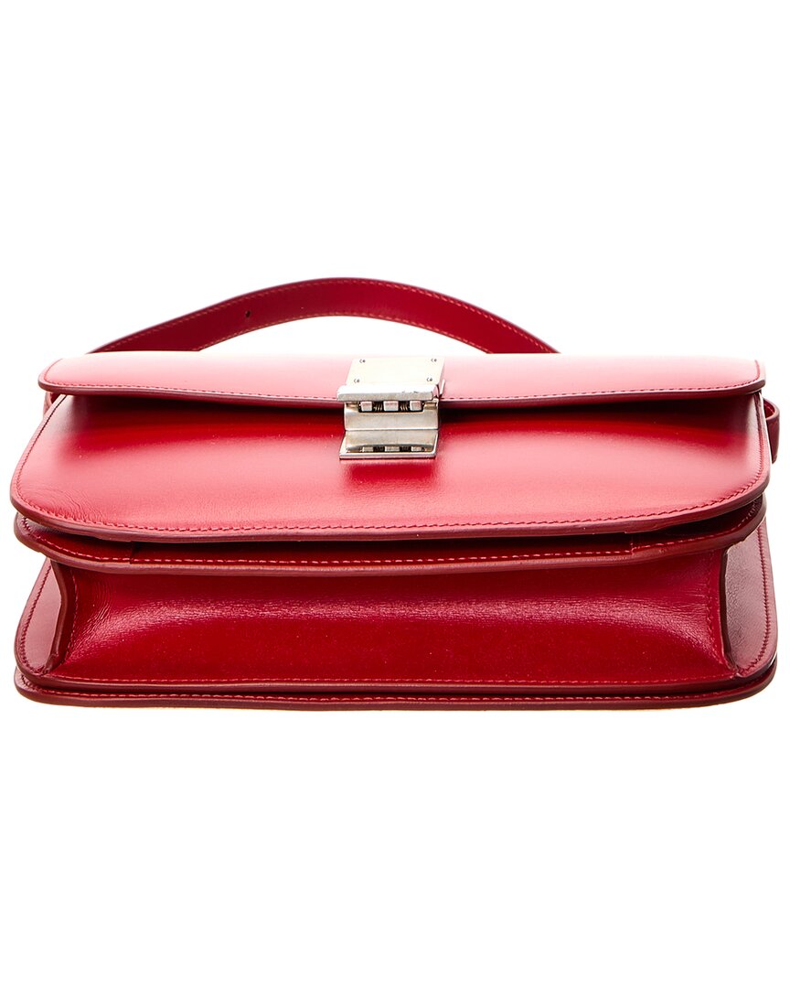 Celine Classic Medium Leather Shoulder Bag (Authentic  )