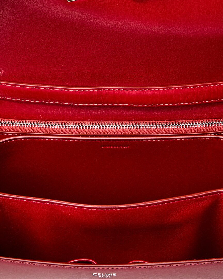 Celine Classic Medium Leather Shoulder Bag (Authentic  )