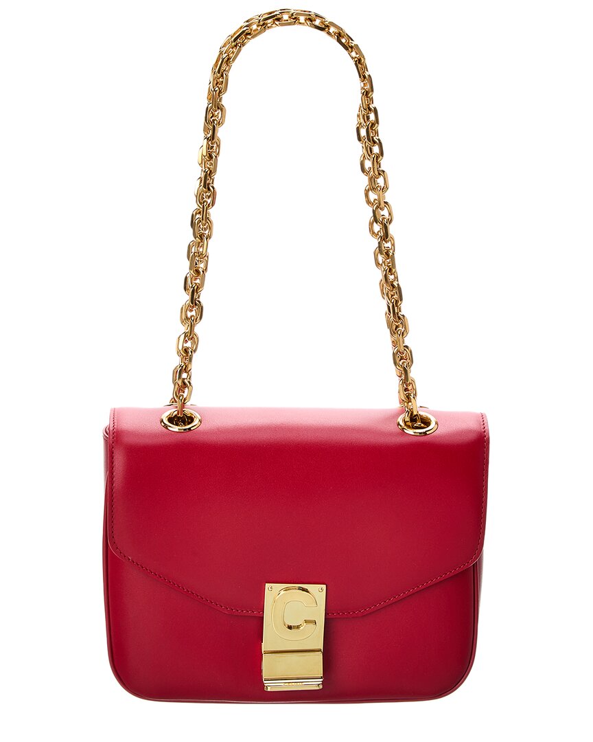 Celine C Small Leather Shoulder Bag (Authentic  )