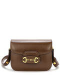 Tiffany & Fred Paris Smooth Leather Fold-Over Messenger Bag