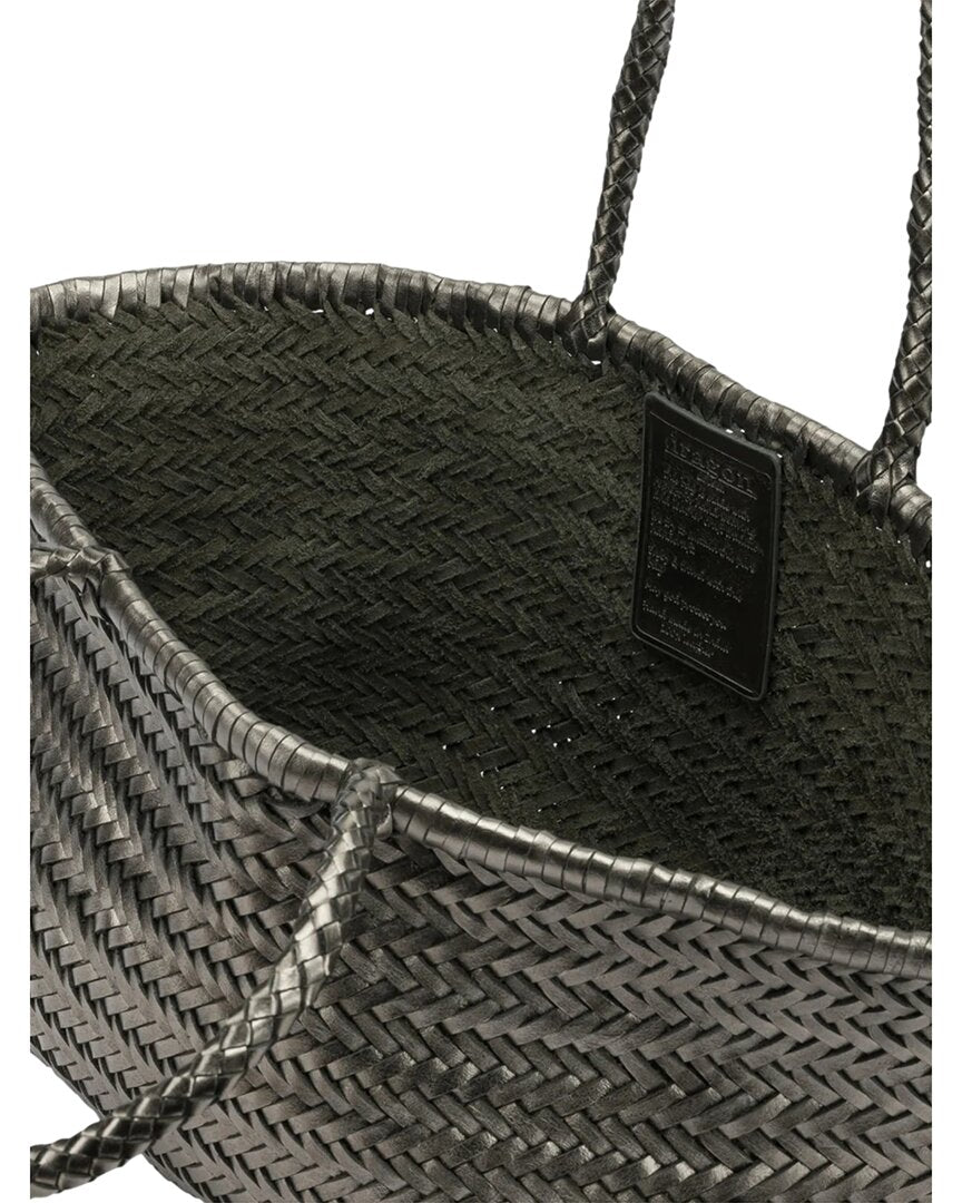 Dragon Diffusion Bamboo Triple Jump Leather Tote