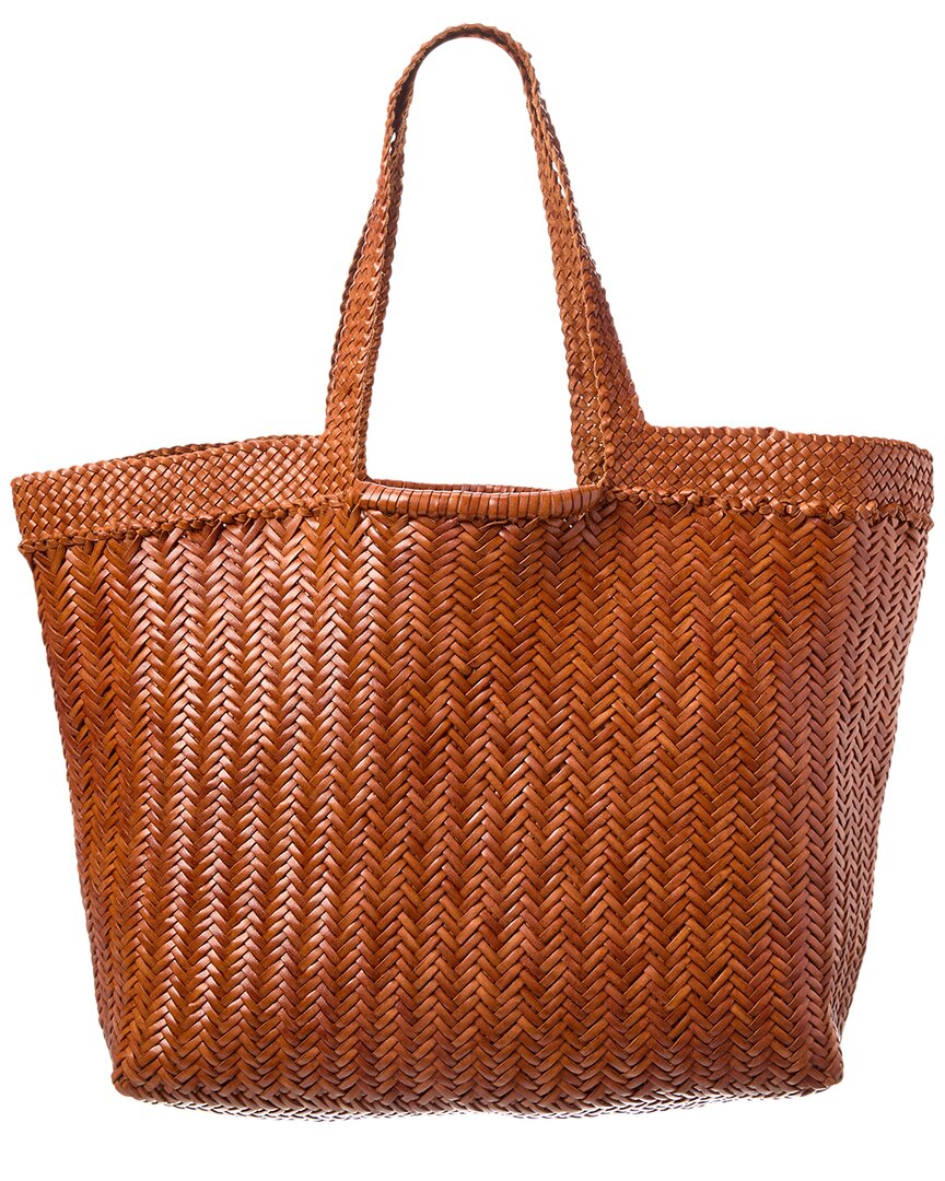 Dragon Diffusion Oversized Leather Tote