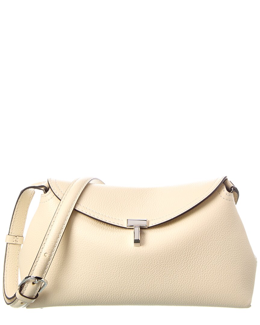 Toteme T-Lock Leather Shoulder Bag