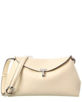 Toteme T-Lock Leather Shoulder Bag