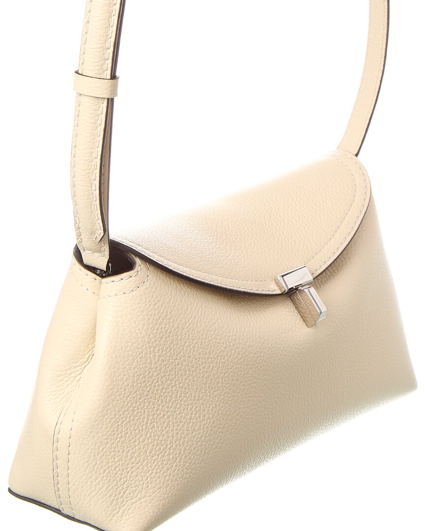 Toteme T-Lock Leather Shoulder Bag