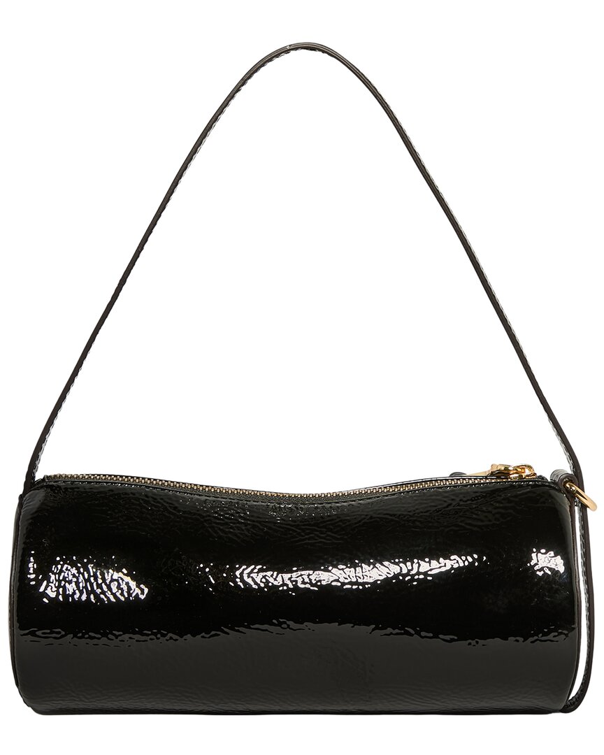 Aimee Kestenberg Onyx Hour Leather Barrel Shoulder Bag