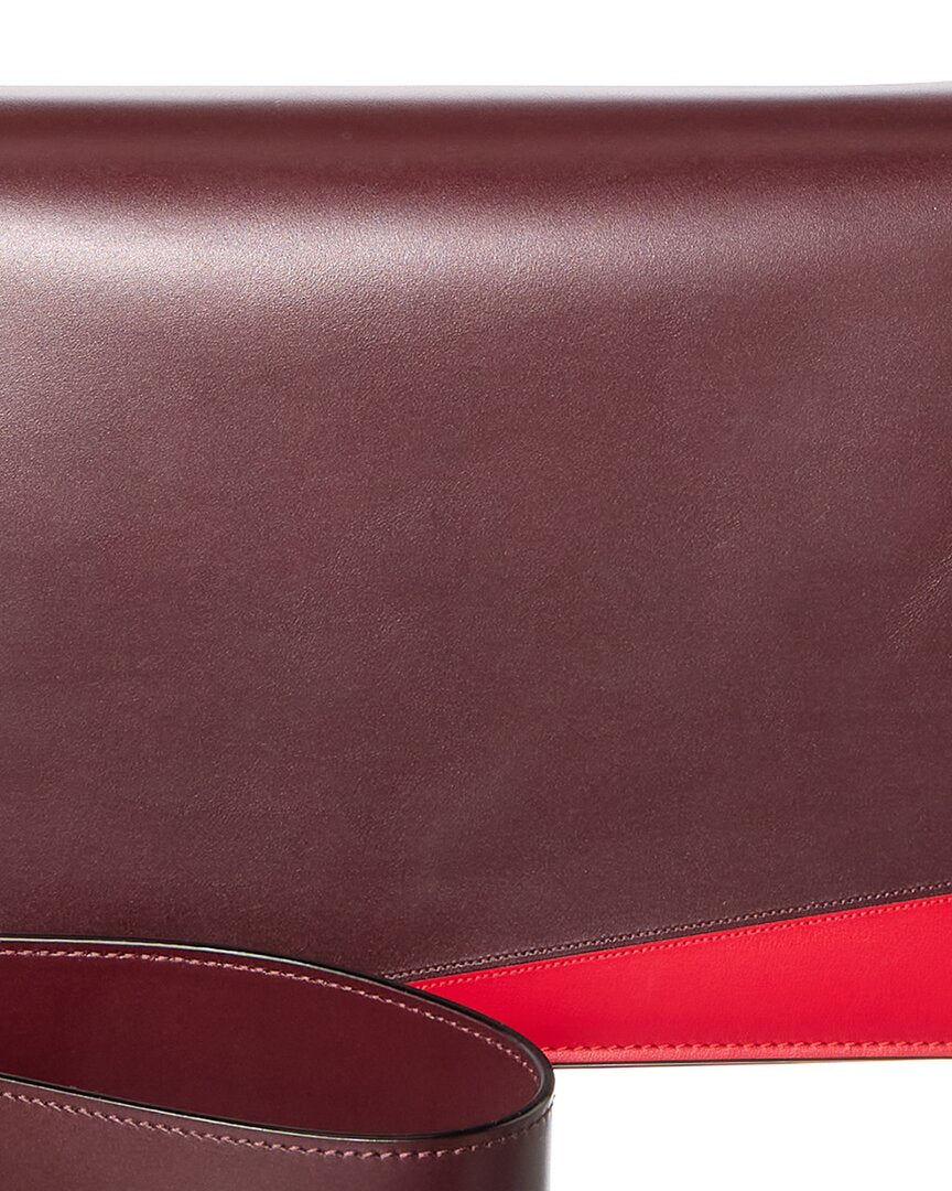 Valextra Swing Leather Shoulder Bag