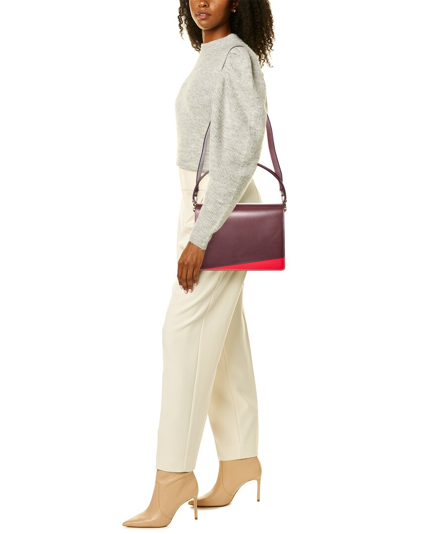 Valextra Swing Leather Shoulder Bag