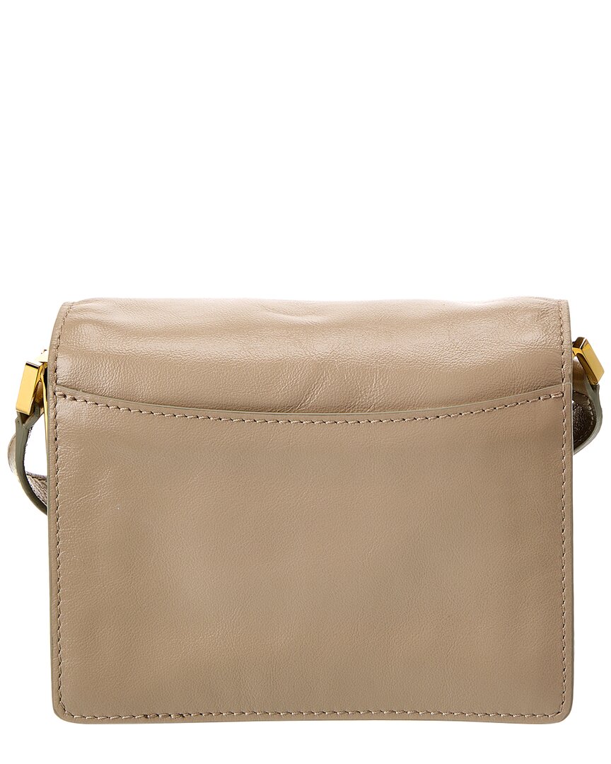 Marni Trunk Mini Leather Shoulder Bag