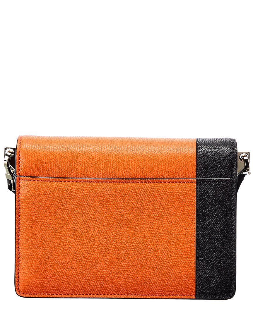 Valextra Swing Small Leather Shoulder Bag