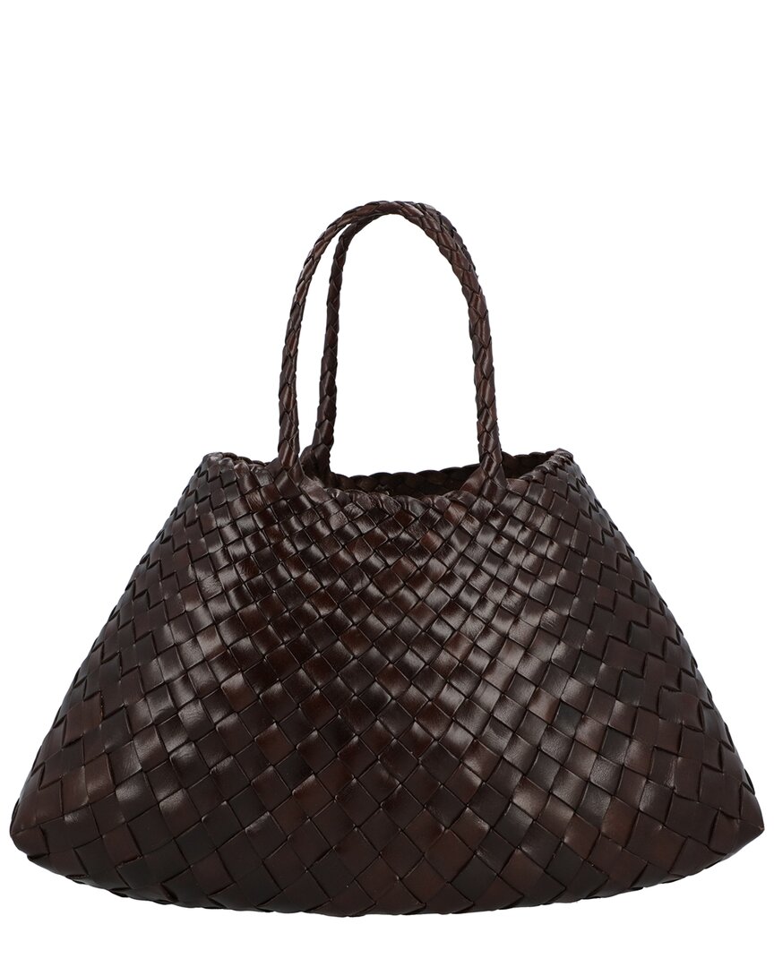 Dragon Diffusion Small Santa Croce Leather Shoulder Bag