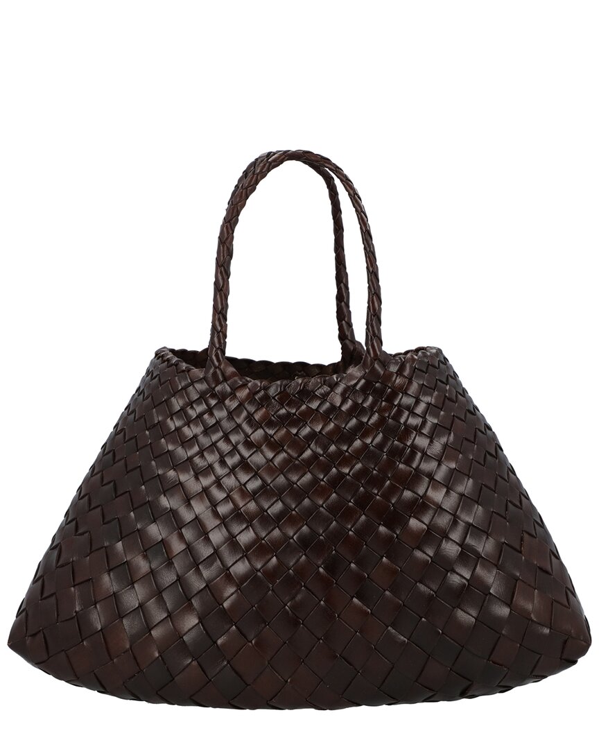Dragon Diffusion Small Santa Croce Leather Shoulder Bag
