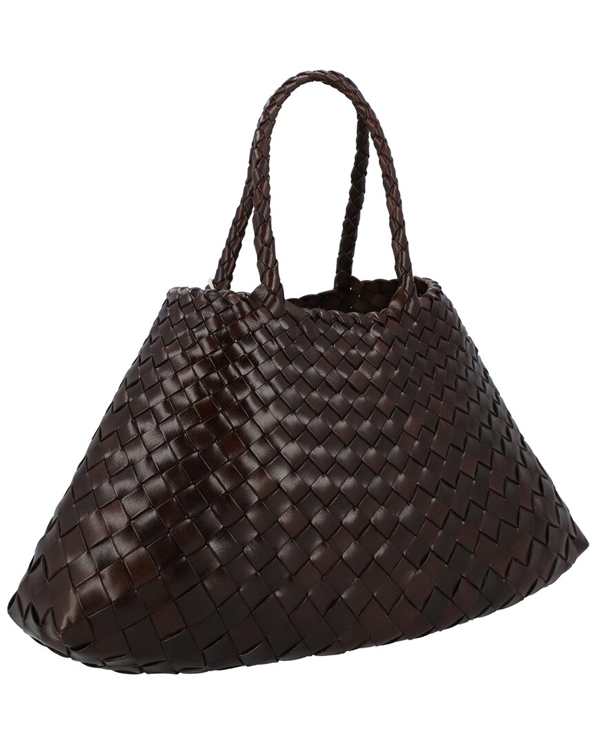 Dragon Diffusion Small Santa Croce Leather Shoulder Bag