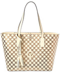 Valentino By Mario Valentino Soho Monogram Leather Tote