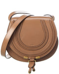 Chloé Marcie Small Leather Saddle Bag