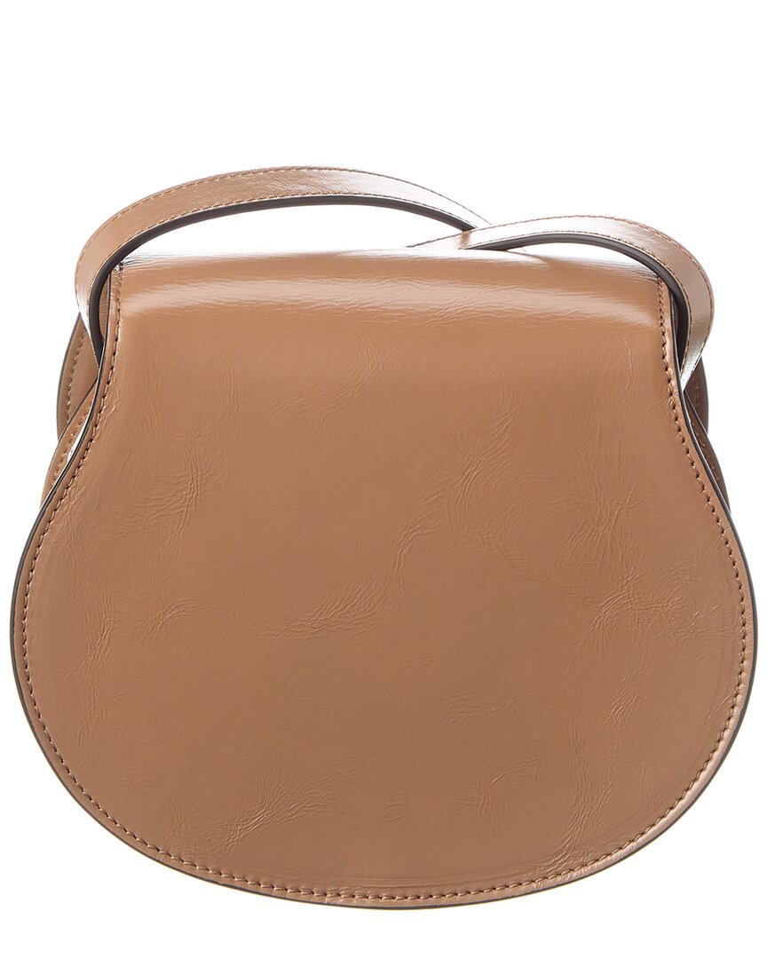 Chloé Marcie Small Leather Saddle Bag