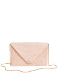 Pamela Munson Envelope Clutch Pink ONE SIZE