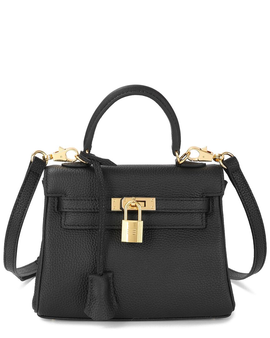 Tiffany & Fred Paris Leather Mini Satchel