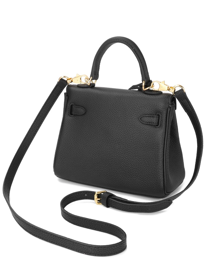 Tiffany & Fred Paris Leather Mini Satchel