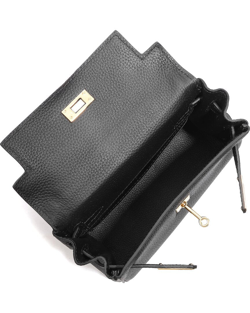 Tiffany & Fred Paris Leather Mini Satchel
