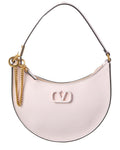 Valentino Vlogo Grainy Leather Shoulder Bag