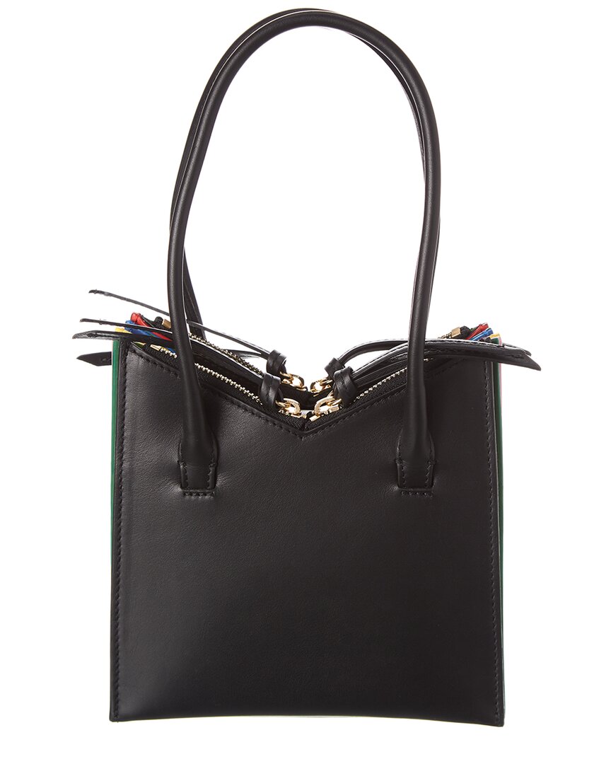 Sara Battaglia Tati Toy Leather Tote